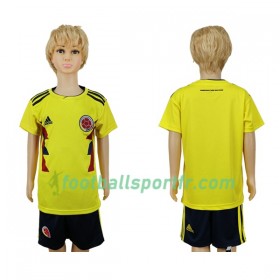 Tenue Colombie Enfant Domicile Coupe du monde 2018 Maillot de Foot